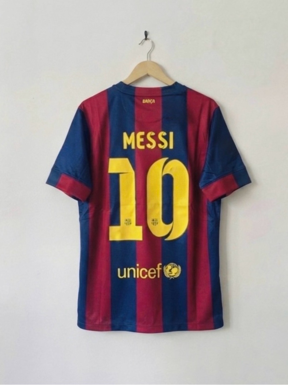 Messi #10 Barcelona 14/15  Home Jersey Soccer Fan Version